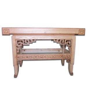 Bàn Thờ Dâng Lễ, gỗ tần bì, nhấn sáng tối