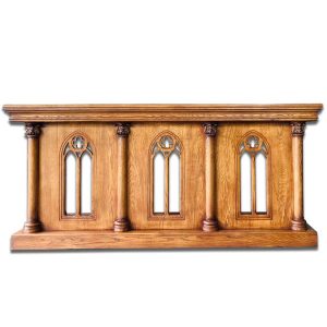 Bàn Thờ Dâng Lễ, phong cách gothic, màu lau cổ điển
