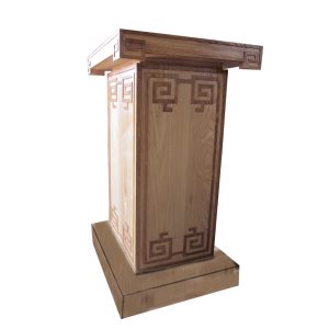 Bục Giảng chạm khắc đơn giản