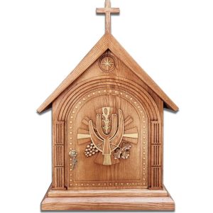 5 mẫu Nhà Tạm bằng gỗ cho Nhà Dòng và Nhà Thờ Nhà Tạm