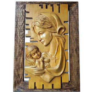 Tranh nghệ thuật Mẹ Maria ẳm Chúa Giêsu