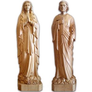 Tượng Đức Mẹ và Thánh Giuse