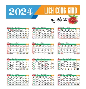 Lịch Công giáo 2024 Những ngày lễ quan trọng và ý nghĩa