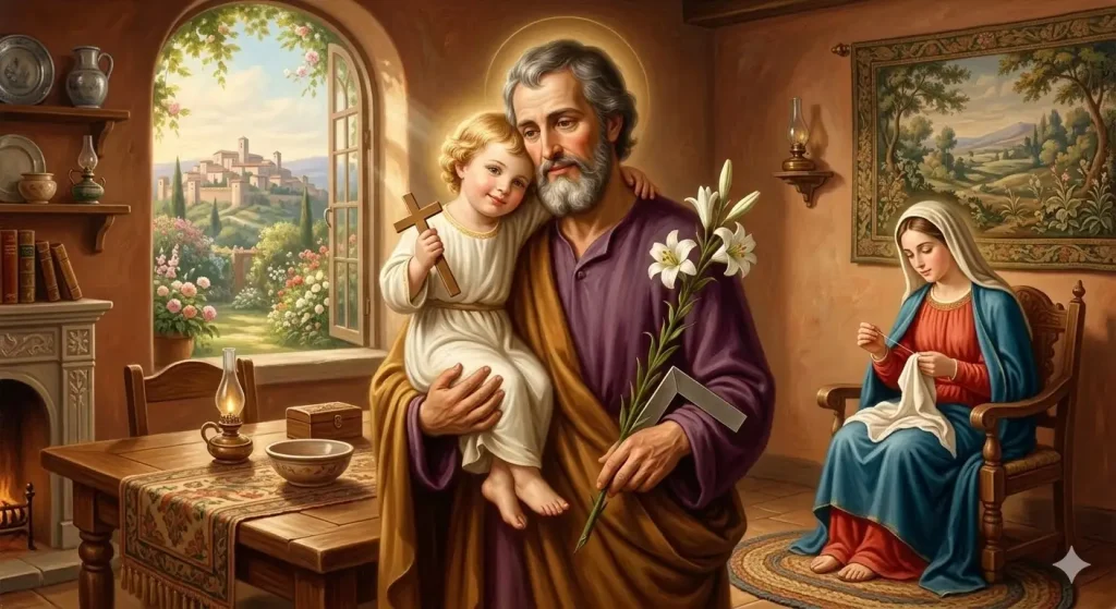 Học cách làm cha, làm chồng từ mẫu gương âm thầm của Thánh Cả Giuse