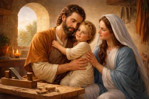 Học cách làm cha, làm chồng từ mẫu gương âm thầm của Thánh Cả Giuse