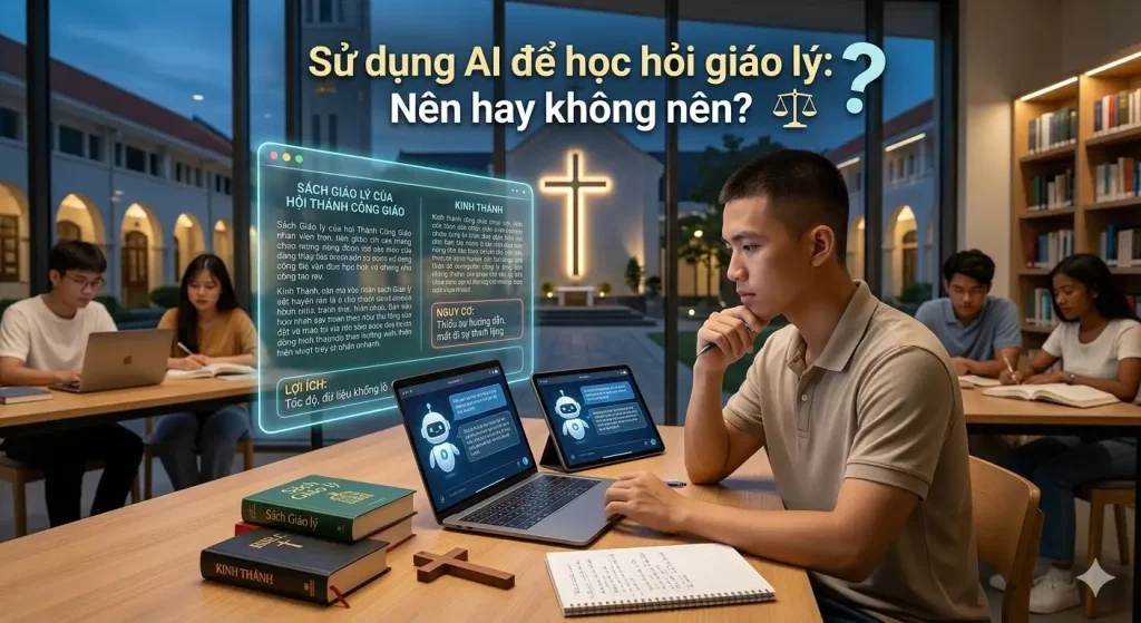 Sử dụng AI để học hỏi giáo lý Nên hay không nên
