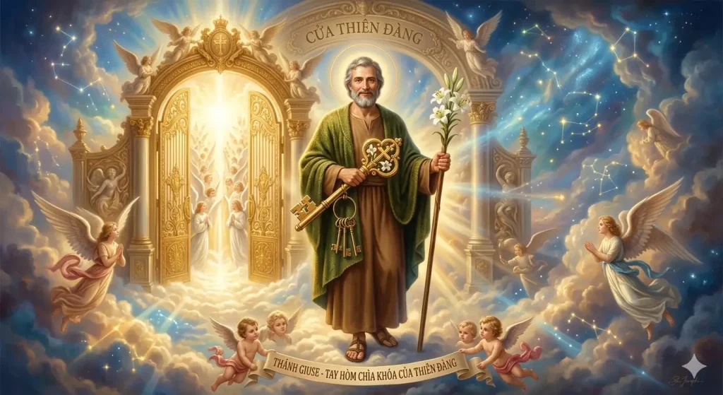 Thánh Giuse - 'Tay hòm chìa khóa' của Thiên Đàng và những lời bầu cử quyền năng