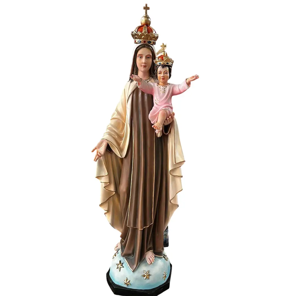 Tượng Đức Mẹ Camelo - 1 Tượng Đức Mẹ Camelo